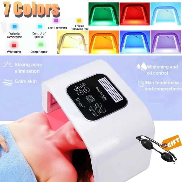 Máquina de Luz Facial LED para Rosto e Pescoço - Imagem 5