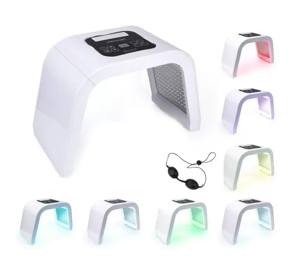 Máquina de Luz Facial LED para Rosto e Pescoço